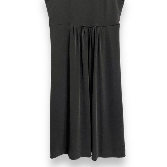 Calvin Klein Sleeveless Ruched Knee Length Wrinkle Free Stretch Dress Women's 10 - Picture 8 of 11